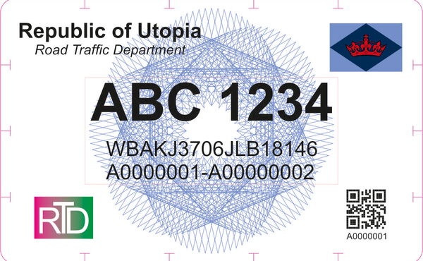 Drittes Kennzeichen / Vignetten