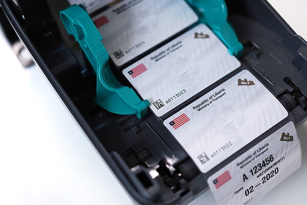 3rd License Plate & Windshield Sticker / Label