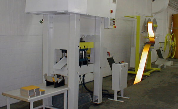 Produktionslinien für Kennzeichenrohlinge