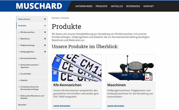 Neue Webseite geht online